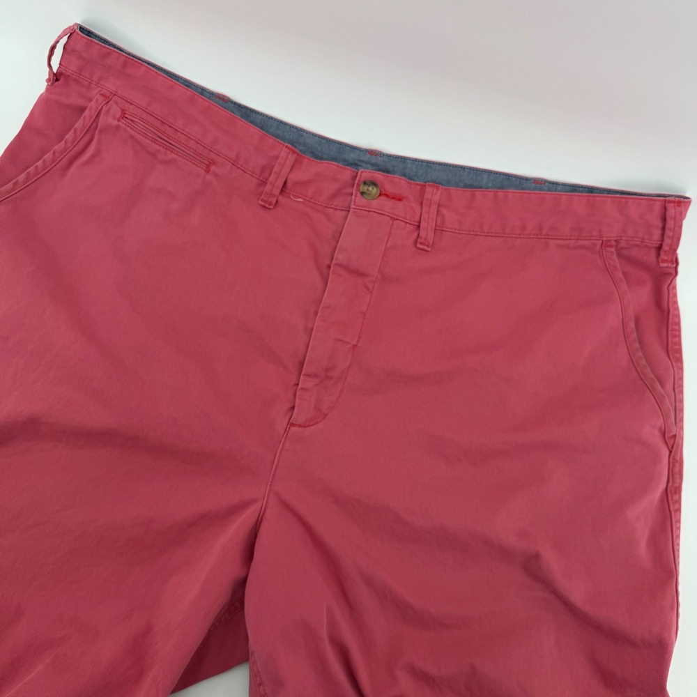Polo Ralph Lauren Shorts Mens 42 Red Relaxed Fit Chino Cotton Embroidered Pony